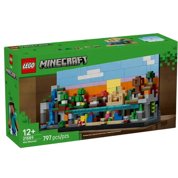 ლეგო LEGO Constructor Minecraft Mini Biomes - Primestore.ge