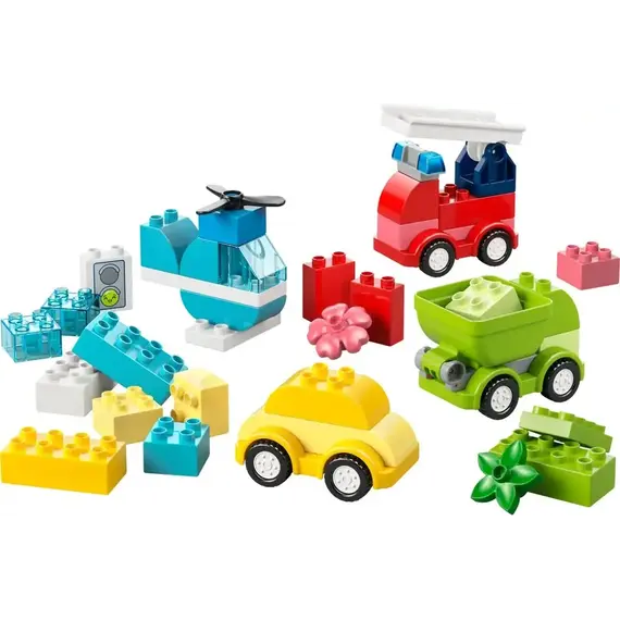 ლეგო LEGO Constructor DUPLO My First Creative Vehicles - Primestore.ge