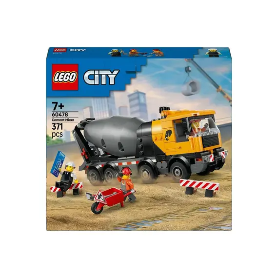 ლეგო LEGO Constructor City Cement Mixer - Primestore.ge