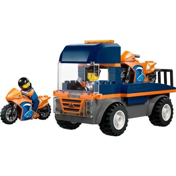 ლეგო LEGO Constructor City Motorcycle Transporter - Primestore.ge