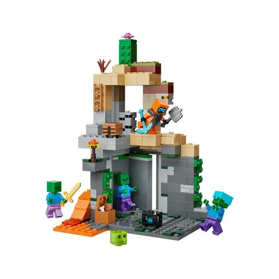 ლეგო LEGO Constructor Minecraft Zombie Dungeon - Primestore.ge