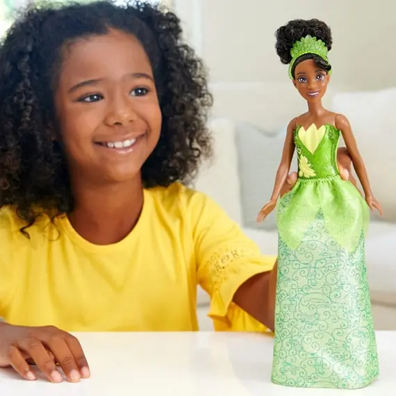 თოჯინა MATTEL Disney Princess Fashion Core Doll - Tiana - Primestore.ge