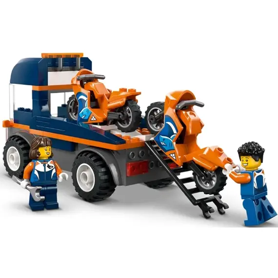 ლეგო LEGO Constructor City Motorcycle Transporter - Primestore.ge