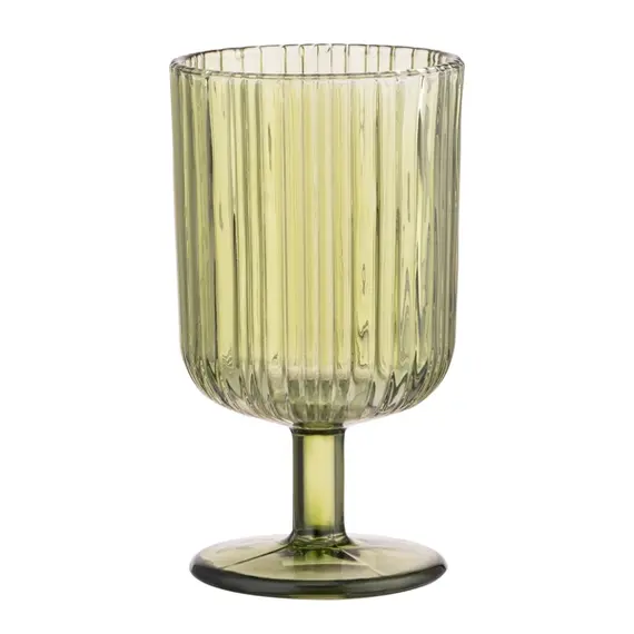 ჭიქების ნაკრები Ardesto Glasses set, 300ml, 2pcs, glass, green - Primestore.ge