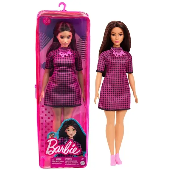 თოჯინა Mattel Barbie® Fashionistas® Doll - PinkCheckers - Primestore.ge