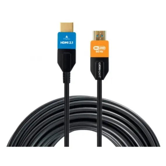 კაბელი Gembird CC-HDMI8K-AOC-20M 8K/60Hz Active Optical (AOC) Ultra High speed HDMI cable with Ethernet 20m - Primestore.ge