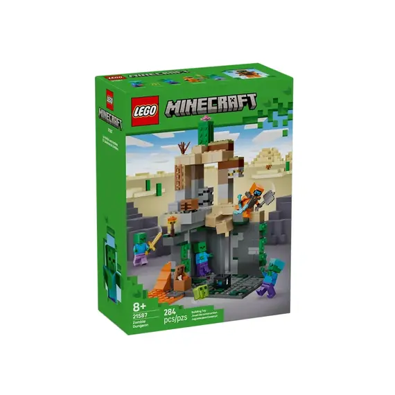 ლეგო LEGO Constructor Minecraft Zombie Dungeon - Primestore.ge