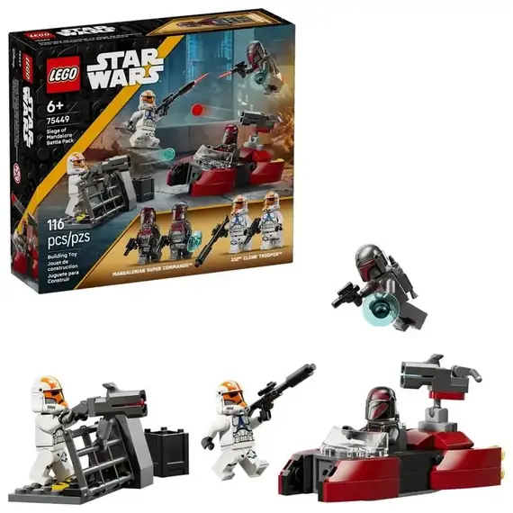 ლეგო LEGO Constructor Siege of Mandalore Battle Pack V29 - Primestore.ge