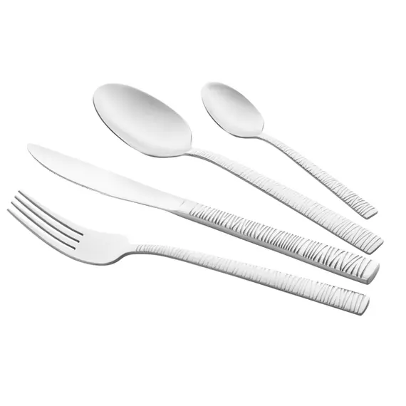 დანა ჩანგლის ნაკრები Ardesto Cutlery set Gemini Loreto, 24pcs, stainless steel - Primestore.ge