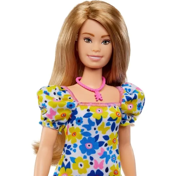 ბარბის თოჯინა Mattel Barbie Fashionistas Doll - Floral Babydoll Dress (New pack.) - Primestore.ge