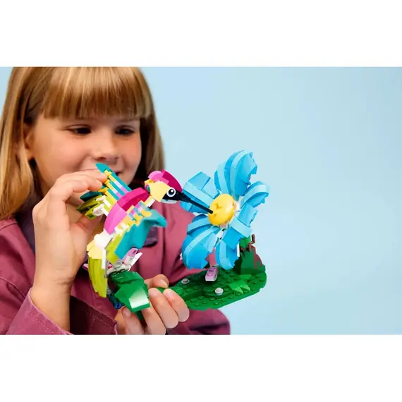 ლეგო LEGO Constructor Creator Wild Animals: Colorful Hummingbird - Primestore.ge