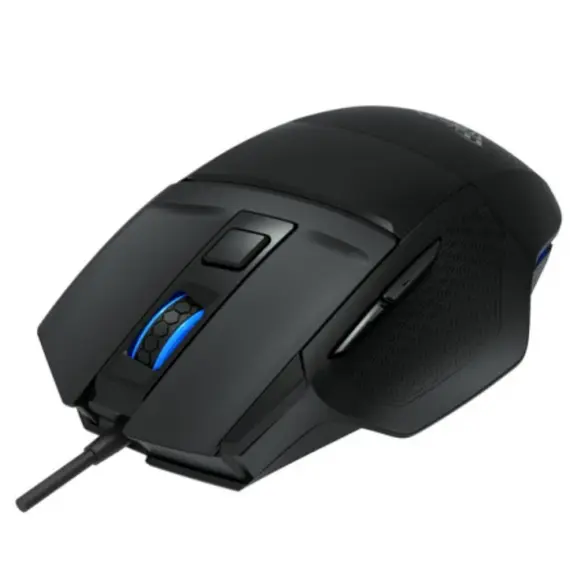 მაუსი AULA S12 Rainbow Backlight Wired Gaming Optical Mouse Black - Primestore.ge