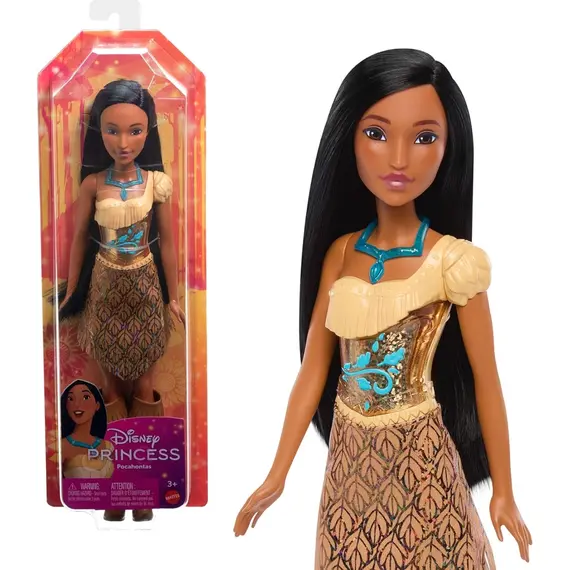 თოჯინა MATTEL Disney Princess Fashion Core Doll - Pochaontas - Primestore.ge