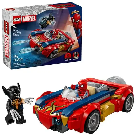 ლეგო LEGO Constructor Spider-Man Car vs. Venomized.. V29 - Primestore.ge