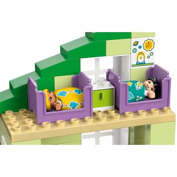 ლეგო LEGO Constructor DUPLO Town 3 in 1 Modern Family House with Figures - Primestore.ge