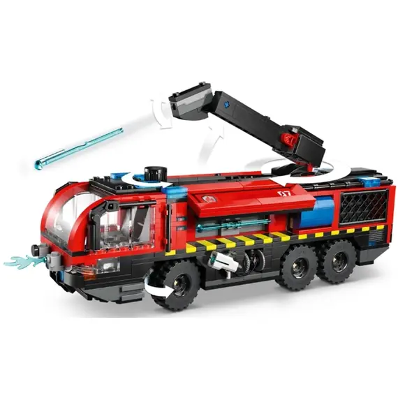 ლეგო LEGO Constructor Airport Fire Truck V29 - Primestore.ge