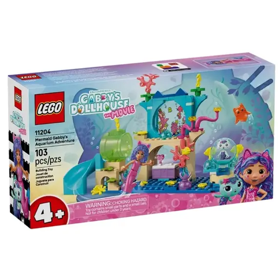 ლეგო LEGO Constructor Gabby's Dollhouse Mermaid Gabby's Aquarium Adventure - Primestore.ge