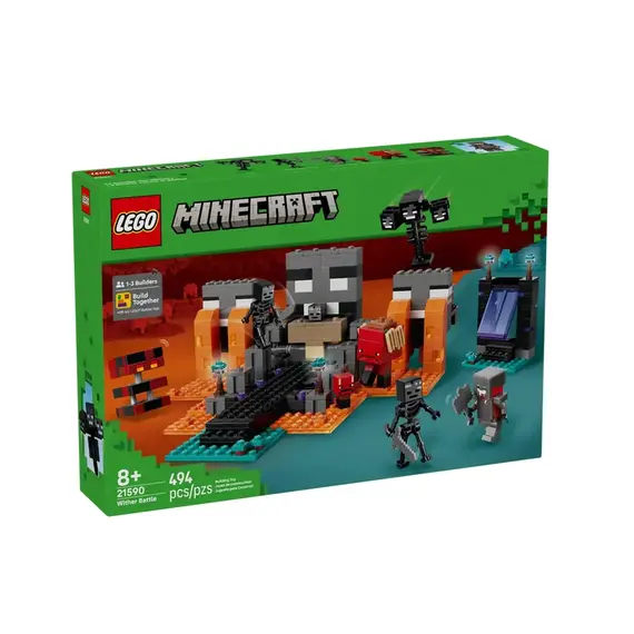 ლეგო LEGO Constructor Minecraft Wither Battle - Primestore.ge