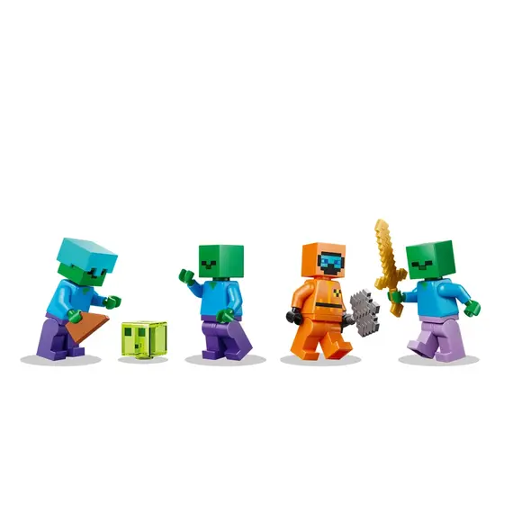 ლეგო LEGO Constructor Minecraft Zombie Dungeon - Primestore.ge