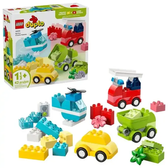 ლეგო LEGO Constructor DUPLO My First Creative Vehicles - Primestore.ge