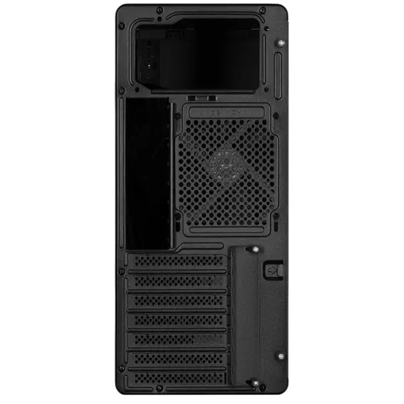 კომპიუტერის ქეისი 2E-V500B, PC case 2E Credo V500B without PSU, 1xUSB3.0, 1х USB 2.0, 1xUSB Type-C, 1x120mm, VGA 310mm, ATX, black - Primestore.ge