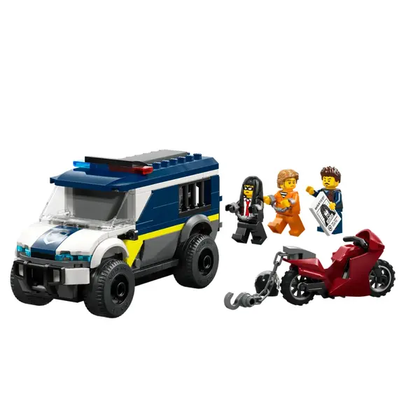 ლეგო LEGO Constructor City Police Prisoner Transport Van - Primestore.ge