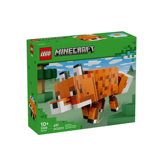 ლეგო LEGO Constructor Minecraft The Fox - Primestore.ge