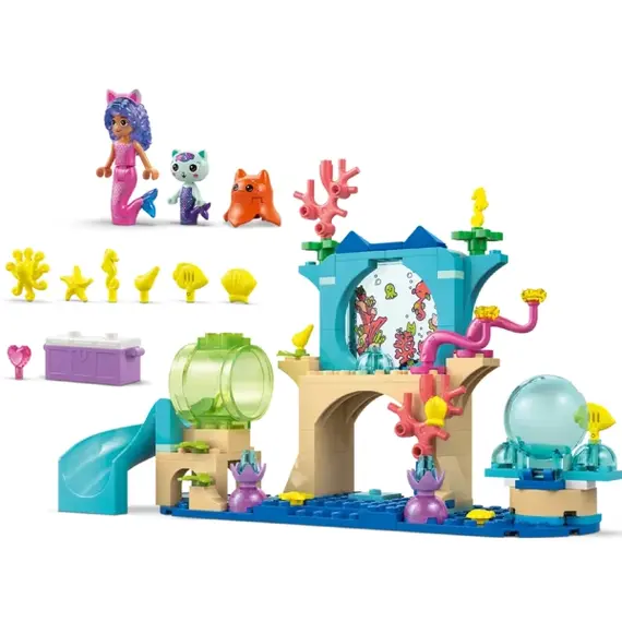 ლეგო LEGO Constructor Gabby's Dollhouse Mermaid Gabby's Aquarium Adventure - Primestore.ge