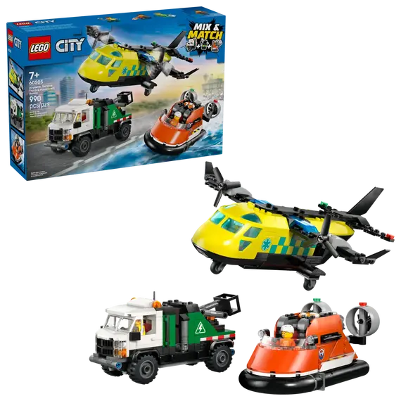 ლეგო LEGO Constructor Airplane, Service Truck & Ho.. V29 - Primestore.ge