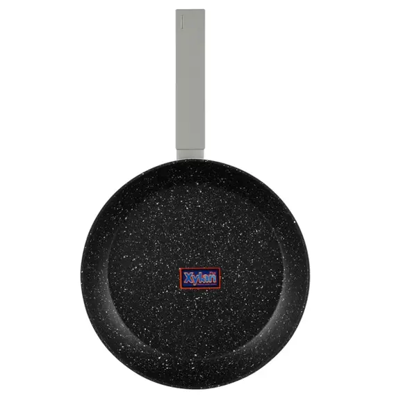 ტაფა Ardesto Fry pan Gemini Marmo, 28cm, aluminium, gray - Primestore.ge