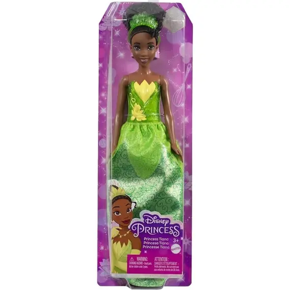 თოჯინა MATTEL Disney Princess Fashion Core Doll - Tiana - Primestore.ge