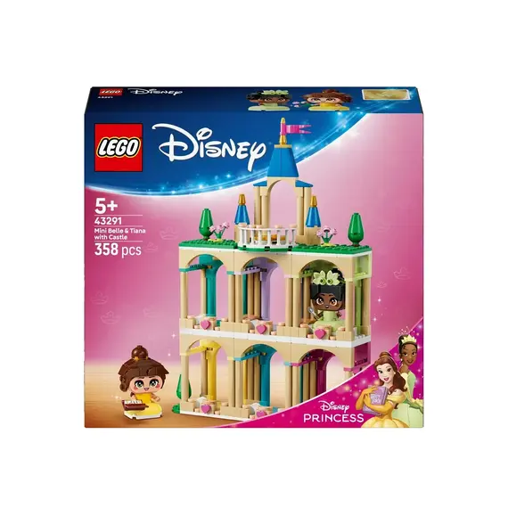 ლეგო LEGO Constructor Disney Princess Mini Belle & Tiana with Castle - Primestore.ge