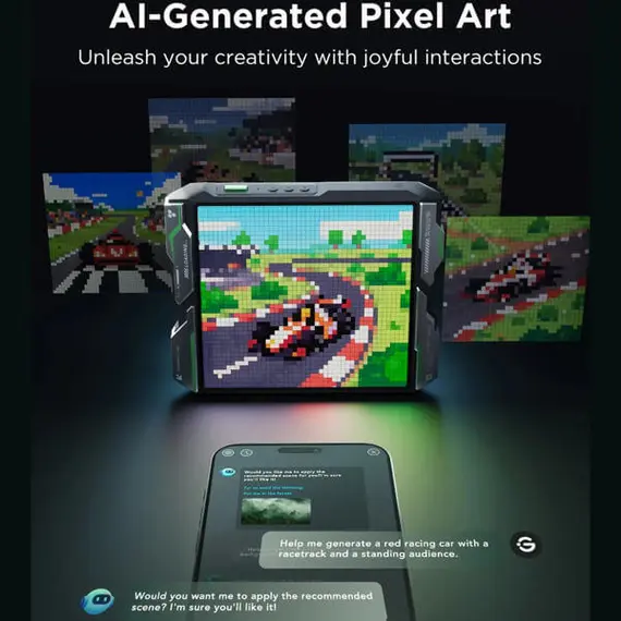 გეიმერული განათება Govee H8630 LED Gaming Pixel Light 32x32 Pixels, RGBIC, WI-FI/Bluetooth - Primestore.ge