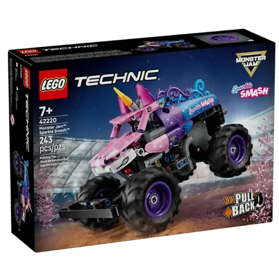 ლეგო LEGO Constructor Technic Monster Jam™ Sparkle Smash™ Pull-Back - Primestore.ge