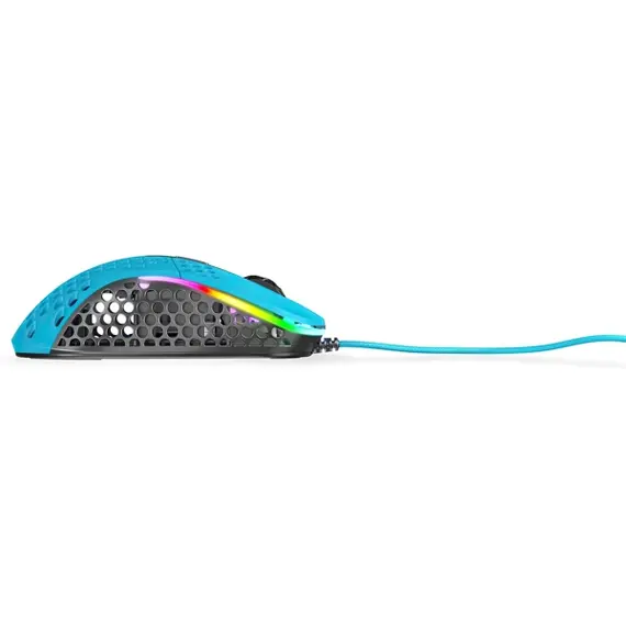მაუსი Xtrfy Gaming mouse M4 RGB USB Miami Blue - Primestore.ge