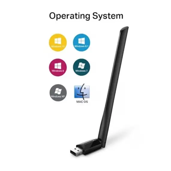 უკაბელო როუტერი  Archer T2U Plus/AC600 Wireless Dual Band - Primestore.ge