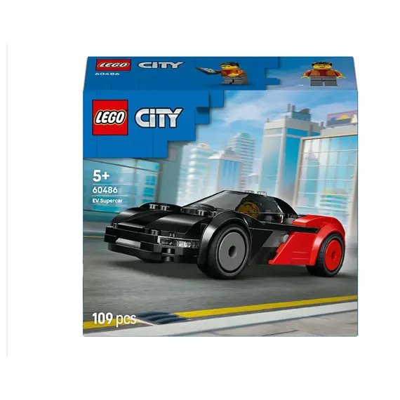 ლეგო LEGO Constructor City EV Supercar - Primestore.ge