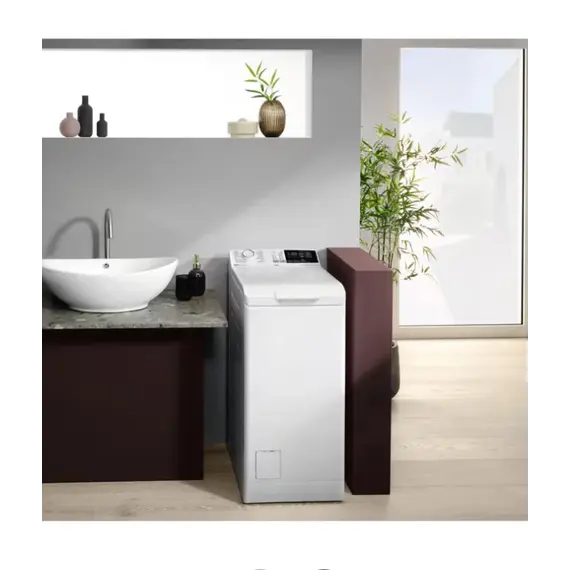 სარეცხი მანქანა Electrolux EW6T4362E 6 KG 1000 RPM 90.8x39.7x59.9 Top-Load Inverter Rotatry Knob Buttons LED Display White - Primestore.ge