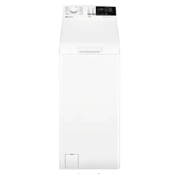 სარეცხი მანქანა Electrolux EW6T4362E 6 KG 1000 RPM 90.8x39.7x59.9 Top-Load Inverter Rotatry Knob Buttons LED Display White - Primestore.ge