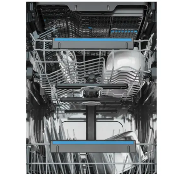 ჭურჭლის სარეცხი მანქანა Electrolux EEA23200L BI/ Size, 818x450x550/ Black/ Class A+/ Prog. 5/ /Set 10/49 DB/ 3 Bascket - Primestore.ge