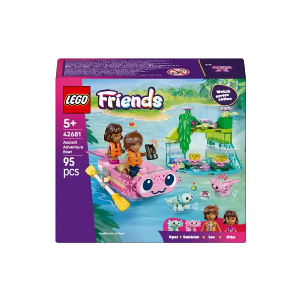 ლეგო LEGO Constructor Friends Axolotl Adventure Boat - Primestore.ge
