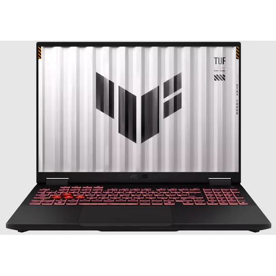 ნოუთბუქი Asustek TUF A16 16'' FHD+ 165Hz  Ryzen  9 8940HX 32GB 1TB SSD RTX  5060 8GB Jaeger Gray - Primestore.ge