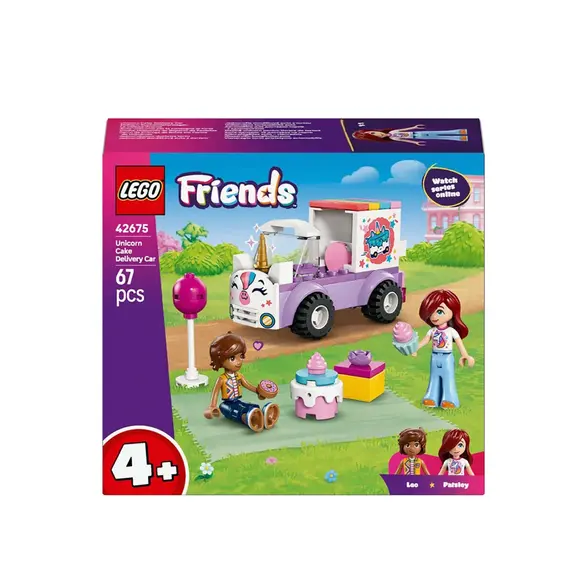 ლეგო LEGO Constructor Friends Unicorn Cake Delivery Car - Primestore.ge