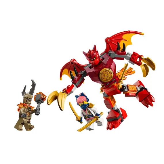 ლეგო LEGO Constructor Kai's Dragon Mech Battle Pack V29 - Primestore.ge