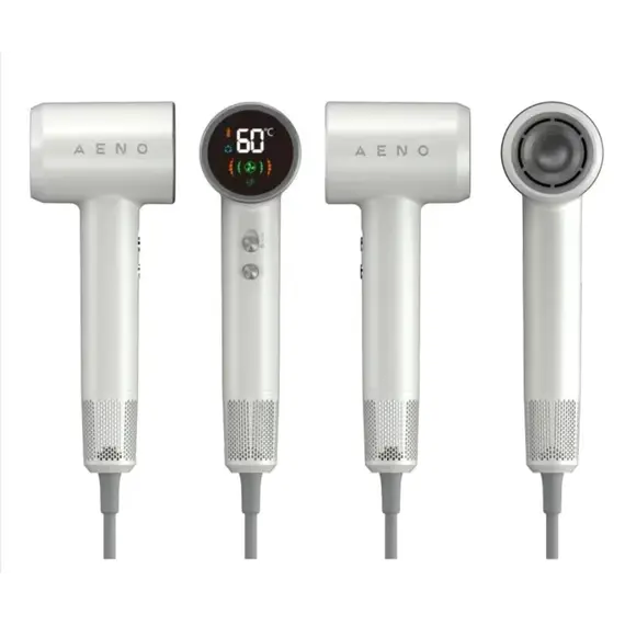 თმის საშრობი Aeno High Speed Hair Dryer, 220V-240V~50-60Hz, 1500W, Ionizer, LCD, 6+circulation mode, 110000RPM, less than 75dB - Primestore.ge