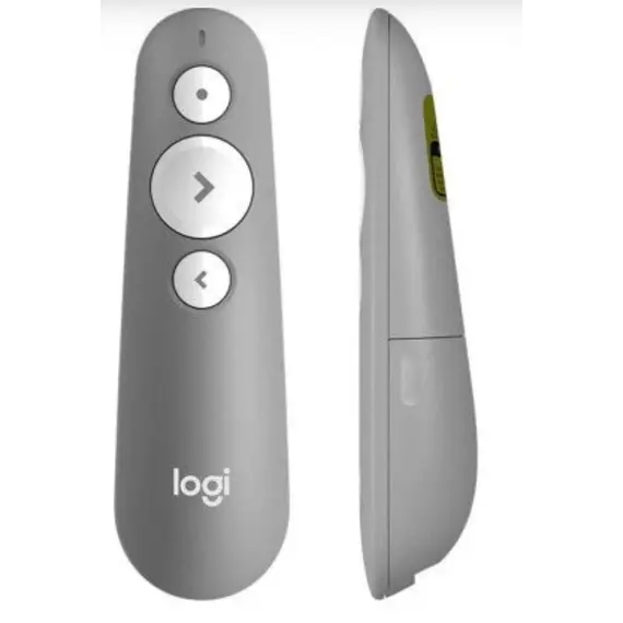 პროექტორის კონტროლერი LOGITECH R500s Bluetooth Presentation Remote - MID GREY - Primestore.ge