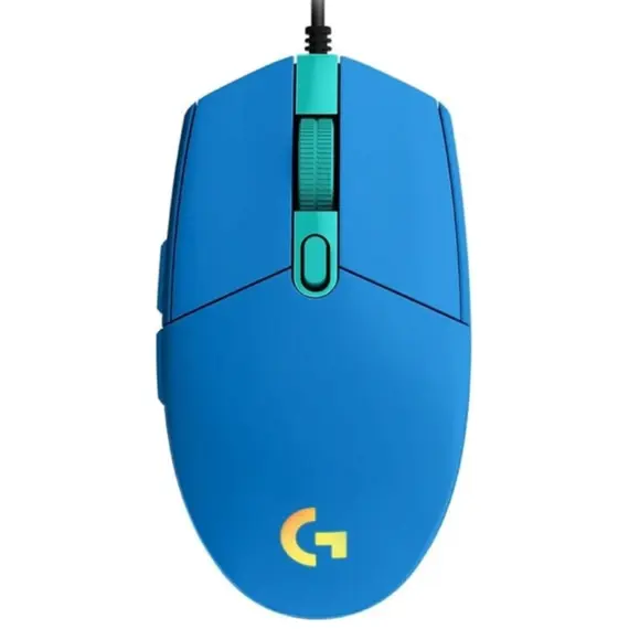 მაუსი LOGITECH G203 LIGHTSYNC Corded Gaming Mouse - BLUE - USB - Primestore.ge