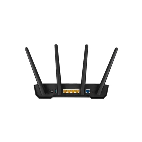 როუტერი ASUS TUF Gaming AX3000 Dual Band WiFi 6 Gaming Router with dedicated Gaming port, AiMesh for mesh WiFi and AiProtection Pro network securit - Primestore.ge