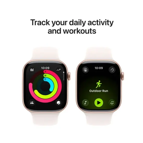 სმარტ საათი Apple Watch Series 11 GPS 42mm Rose Gold Aluminium Case with Light Blush Sport Band - S/M  (MEU04RK/A) - Primestore.ge