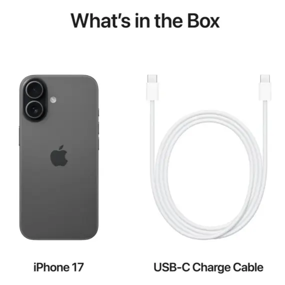 მობილური ტელეფონი Apple iPhone 17 256GB Black E-sim/TP - Primestore.ge